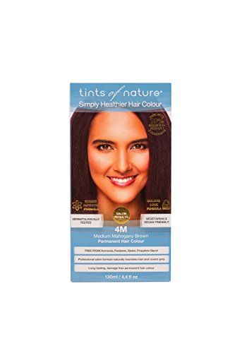 Tints of Nature Organic 4M Medium Mahogany Brown Permanent Hair Colour 130ml