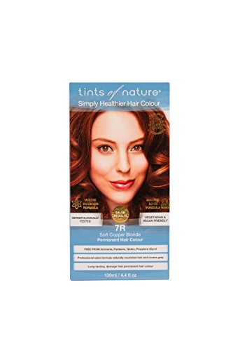 Tints of Nature Organic 7R Soft Copper Blonde Permanent Hair Colour 130ml