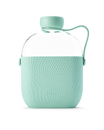 Hip Water Bottle I Leak Proof, Reusable and Durable Travel Flask, 22oz/650ml, Mint