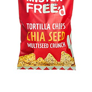 Freed Foods Tortilla Chips with Chia Seeds 135g (Case of 12)