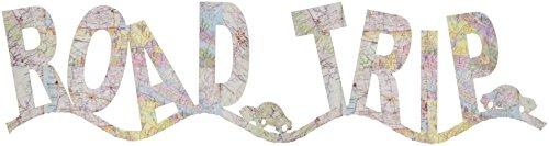 Scrapbook 101 Photogenix Laser Die-Cut Panoramic Prints-Road Trip, Map