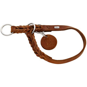 Training Collar Solid Education, 50 Soft Genuine Cow Leather, Cognac | Hunter