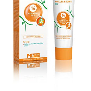 Puressentiel Muscles and Joints Gel 60 ml  – Naturally soothe & relax sensitive areas - 100% natural origin - Pure essential oils - Wintergreen, Peppermint, Eucalyptus - Preservative & fragrance free