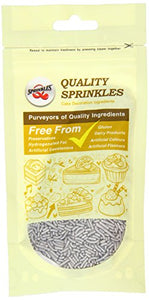 Quality Sprinkles Silver Sugar Strands 65 g (Pack of 6)