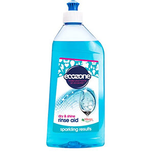 Ecozone Rinse Aid 500ml x 2 (Pack of 2)