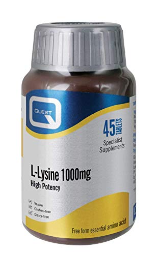 Quest L-Lysine 1000mg 45 Tablets