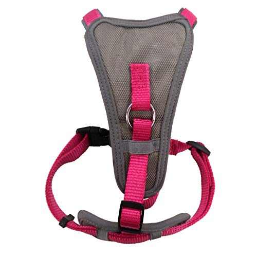 X-Over Harness Neon Pink Medium| Doodlebone