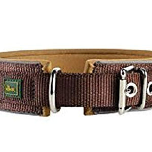 Collar Neoprene Reflect 60, 49-56 Cm, 45 Mm Nylon Brown/Neoprene Caramel | Hunter