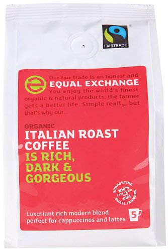 Equal Exchange Organic Italian Blend Coffee 227 g (Pack of 4)