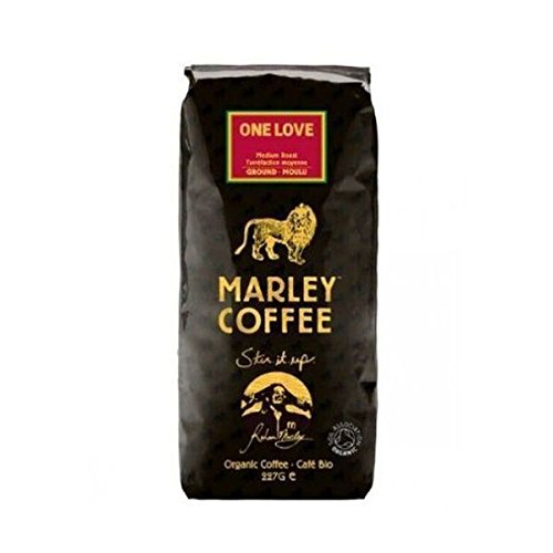 Marley Coffee One Love Medium Roast & Ground 227 g x 6 (Pack of 6)