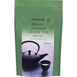 Clearspring Organic Japanese Green Tea Sencha Loose 125 g