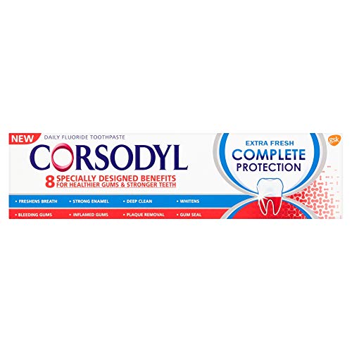 Corsodyl Complete Protection Toothpaste Extra Fresh, 75ml