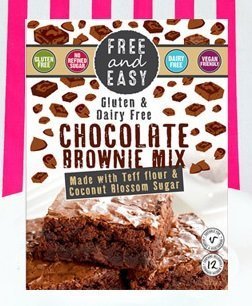 FREE & EASY Gluten & Dairy Free Brownie Mix 350g (PACK OF 1)
