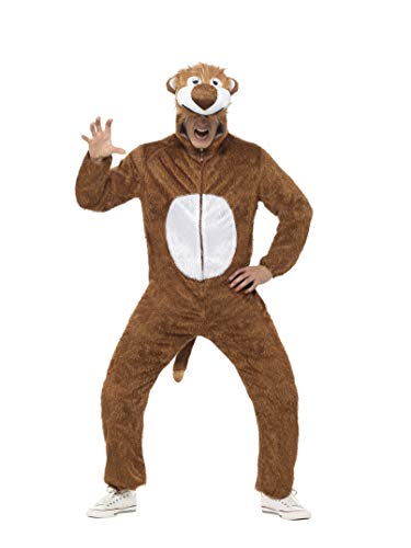 Smiffys Lion Costume Includes Jumpsuit with Hood Large