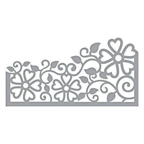 Spellbinders Shapeabilities Side Floral Panel Etched/Wafer Thin Dies