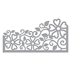 Spellbinders Shapeabilities Side Floral Panel Etched/Wafer Thin Dies