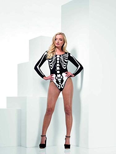 Smiffys Opaque Skeleton Bodysuit