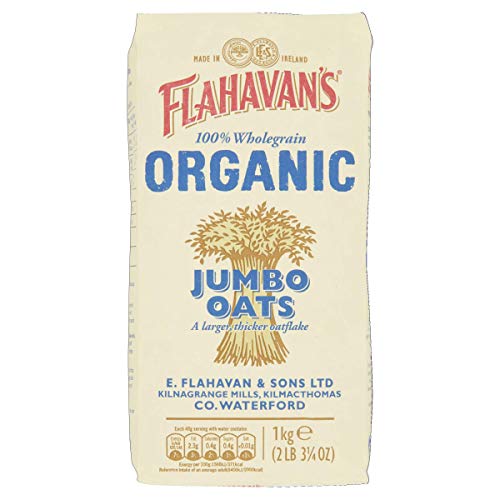 Flahavans Jumbo Oats - Organic 1kg