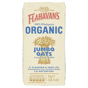 Flahavans Jumbo Oats - Organic 1kg