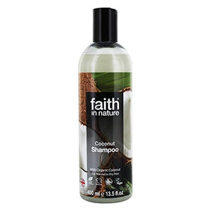 Faith in Nature Coconut Shampoo 400ml X 3 (Pack of 3)