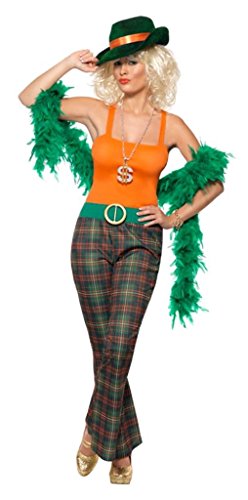 Smiffy's Pimpette Costume Trousers with Belt and Top - Large