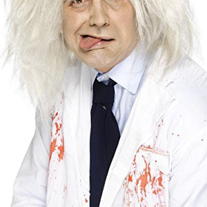 Smiffys Madman Wig with Bald Top - Grey