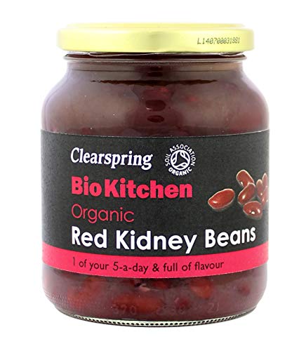 Clearspring Organic Bio Kitchen Red Kidney Beans 350 g (Pack of 6)