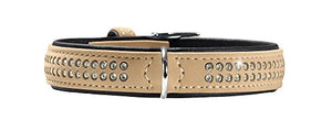Collar Softie Deluxe 45 Nickel Artificial Leather Tan/ Black | Hunter