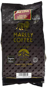 Marley Coffee One Love Medium Roast Ground Coffee 227 Grams (Pack of 4)