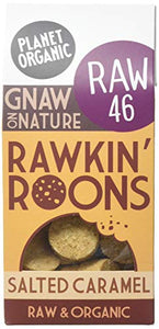 Planet Organic Caramel Rawkin' Roons Biscuits, 90 g, Lot of 2