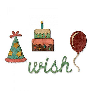 Sizzix Sidekick Side-Order Set By Tim Holtz - 662703 Birthday