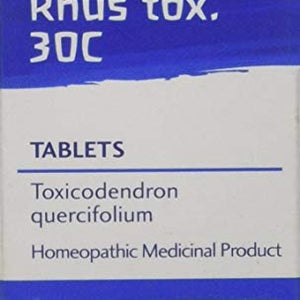 Weleda Rhus Tox 30C - Pack of 125 Tablets