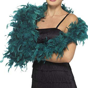 Smiffys 45194 Deluxe Boa, Green, One Size