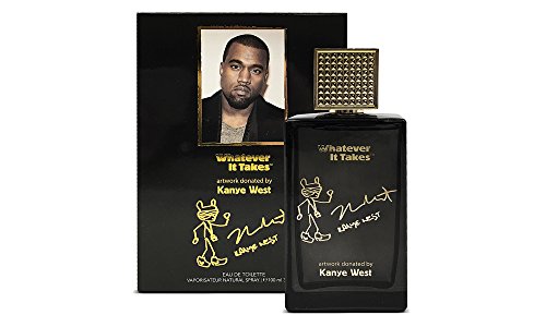 Whatever It Takes Artwork Donated By Kanye West Eau de Toilette Spray For Him, 100 ml