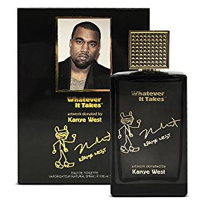 Whatever It Takes Artwork Donated By Kanye West Eau de Toilette Spray For Him, 100 ml