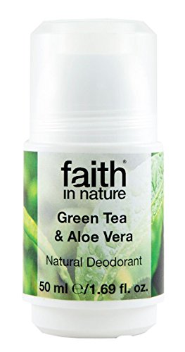 Faith In Nature, Aloe Vera & Green Tea Roll On, 50ml