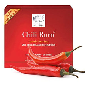 New Nordic Chili Burn - Pack of 60 Tablets (Pack of 3)