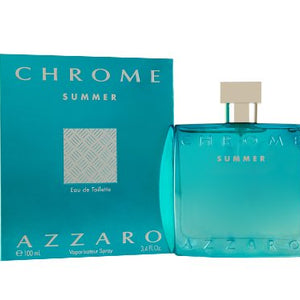 Azzaro Chrome Summer Eau De Toilette 100ml for Him