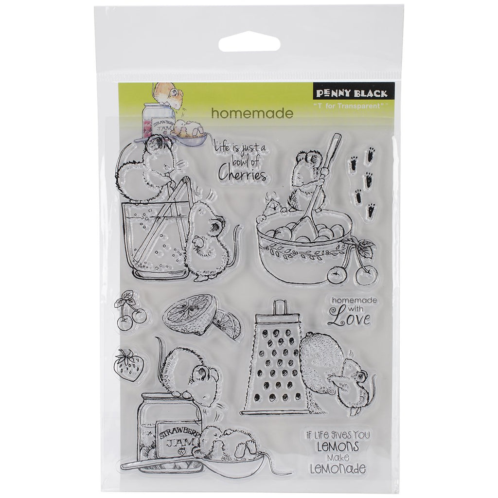 Penny Black Homemade Clear Stamp Set