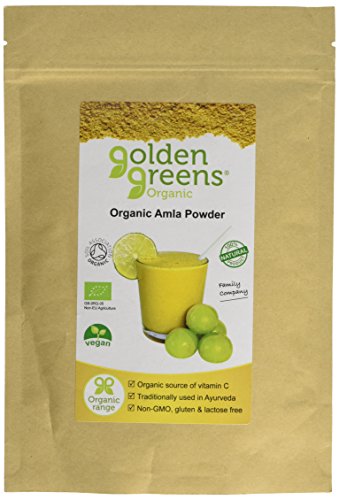GOLDEN GREENS ORGANIC Organic Amla Fruit Powder 200g (PACK OF 1)