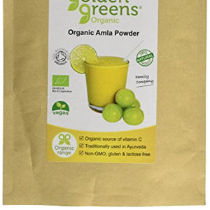 GOLDEN GREENS ORGANIC Organic Amla Fruit Powder 200g (PACK OF 1)