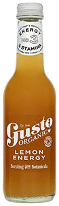 GUSTO Organic Gusto Sparkling Lemonade 250ml (PACK OF 12)