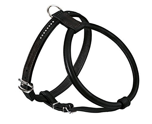 Harn. Round & Soft Luxus Elk Petit 55/8 Elkskin Black | Hunter