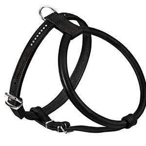 Harn. Round & Soft Luxus Elk Petit 55/8 Elkskin Black | Hunter