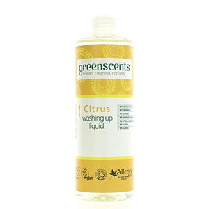 Greenscents Citrus Washing Up Liquid 400 ml (Pack of 2)