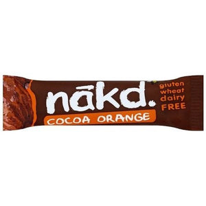 Nakd Cocoa Orange MP 4X35g X 4 (Pack of 4)