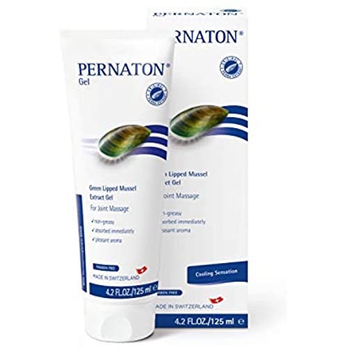 Pernaton Green Lipped Mussel Gel for Joint Massage, 125ml