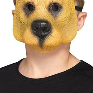 Smiffy's 49801 Bear Mask, Child, Unisex, Light Brown, One Size