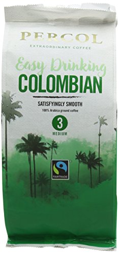 Percol FT Smooth Colombia Ground Coffee 200 g (Pack of 2 bags)
