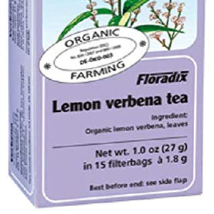 Floradix Vervain Organic Herbal Tea 15 Bag (Pack of 2)